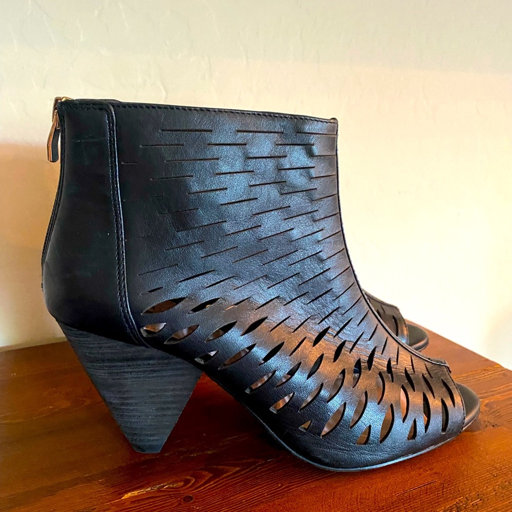 Open toe shoe / bootie by Vince Camuto
